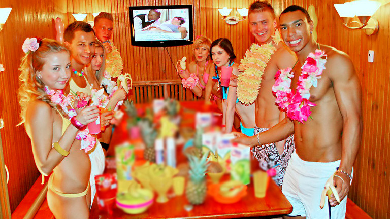 Theme Sex Party in Hawaiian Style, Part 2